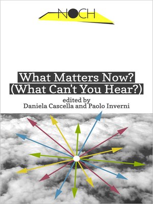cover image of What Matters Now? (What Can't You Hear?)